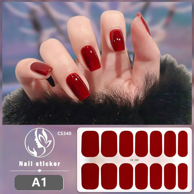 JUMEWZC Nagelaufkleber Glänzend, CS348, Unisex - Bild 1