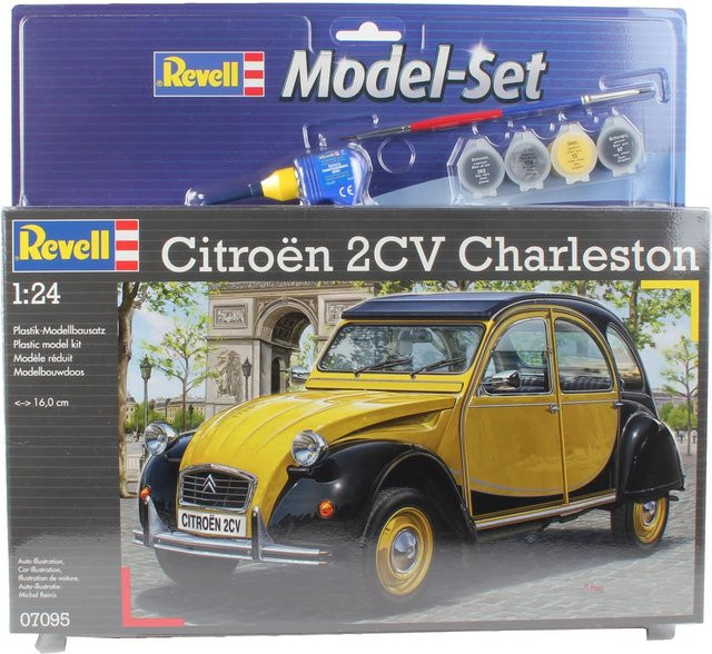 Revell Citroen 2CV Charleston, Model Set, 1:24, ab 8 Jahren - Bild 1