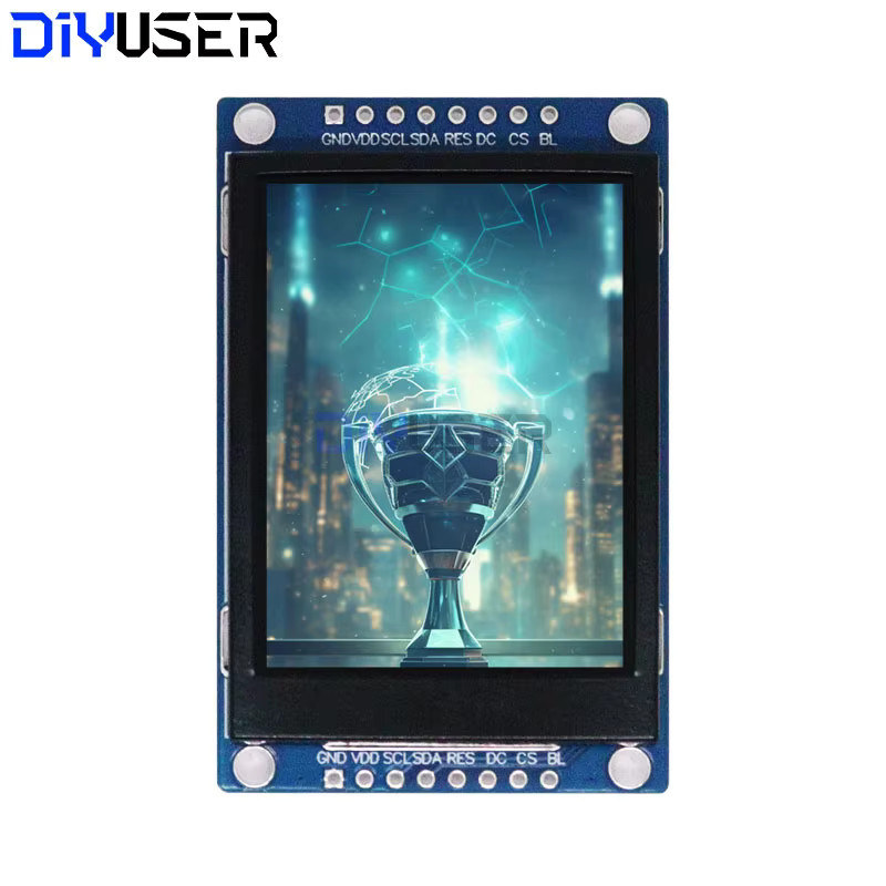 DIYUSER 2,0 Zoll TFT-LCD-Anzeigemodul mit ST7789-Controller und SPI/Parallelschnittstelle, 240x320 Pixel - Bild 3