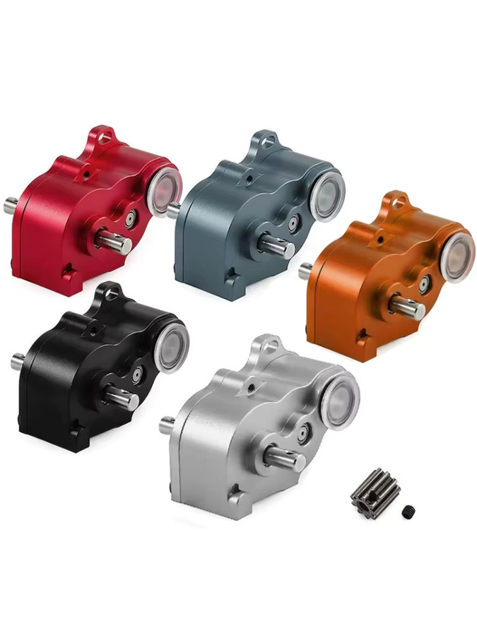 Axial LCG-Metallgetriebe D360, Aluminium-Getriebe, Schwarz - Bild 4