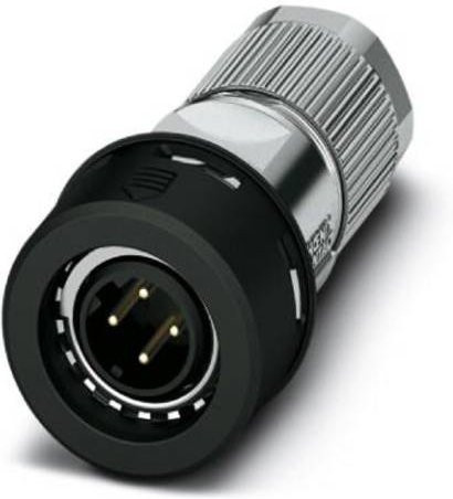 Phoenix Contact Sensor-Aktor-Steckverbinder Stecker gerade, 4-polig, schwarz - Bild 1