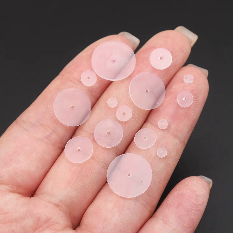 Ohrring-Rückenpolster, transparentes Silikon, Unisex - Bild 4