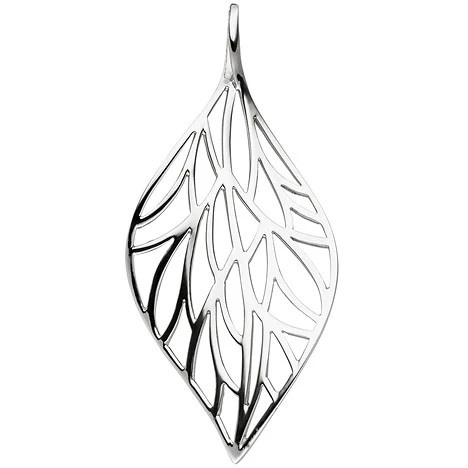 Colfem Anhänger Blatt, 925 Silber, Unisex - Bild 1