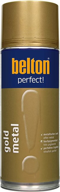belton Buntlack Perfect Gold Metall Seidenmatt 400 ml - Bild 1