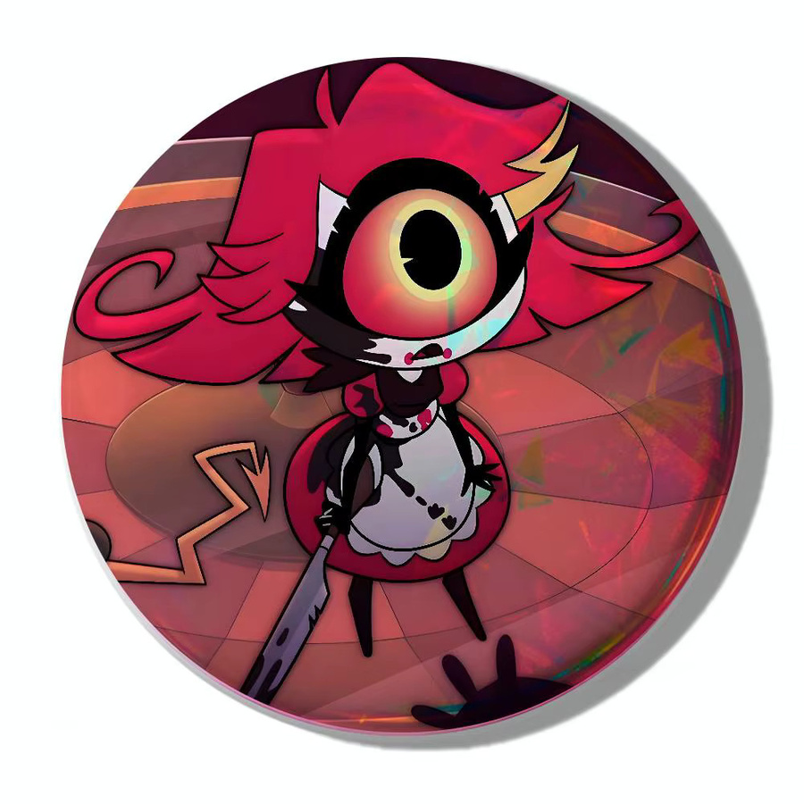 Hazbin Hotel Niffty Pin Blechabzeichen, Unisex - Bild 3