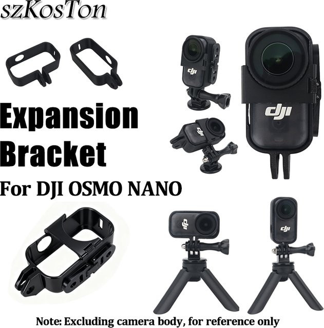 Faltbare Schutzrahmenhülle für die DJI OSMO NANO Erweiterungskäfighalterung in Schwarz - Bild 1