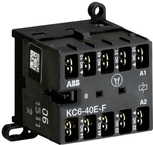 ABB KC6-40E-F-1.4-81 Kleinschütz mit 4 Schließern in Schwarz - Bild 1