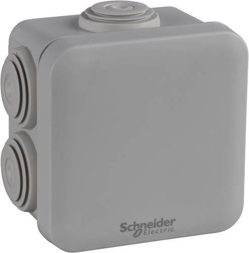 Schneider Electric ENN05032 Abzweigdose in Grau, B/H/T: 88 x 51 x 88 mm - Bild 1