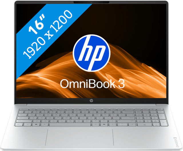 HP OmniBook 3 16-bu0055ngx Notebook in Silber mit 16 Zoll Display, Intel Core Ultra 5, 24GB RAM und 512GB SSD - Bild 1
