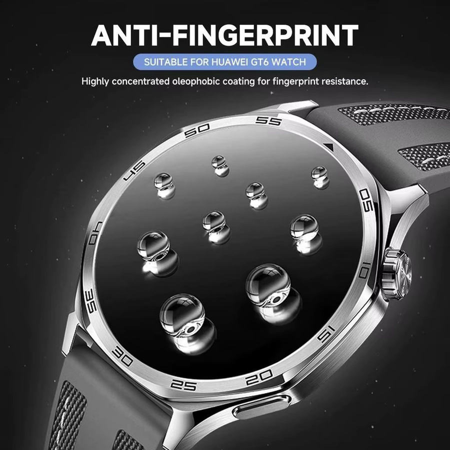 FancyWrist Displayschutzfolie Glas, Huawei GT6 Pro 46 mm, GT5, transparent - Bild 6