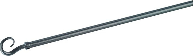 ACUS design collection Bistrostange Kringel aus Metall in Anthrazit, ausziehbar von 85 bis 150 cm - Bild 1