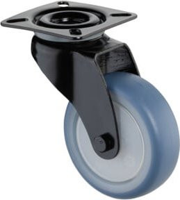 BS Apparaterolle Rollen aus Kunststoff in Blau (A800.A85.075.05) - Bild 1