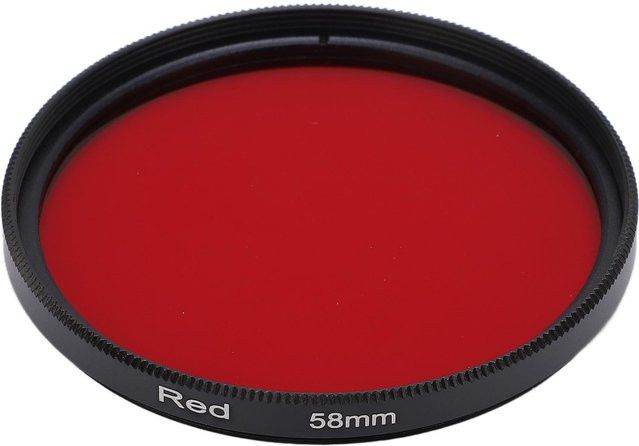 ZuiyouPet1 Gewindefilter für Kameraobjektive aus optischem Glas in Rot - Bild 1