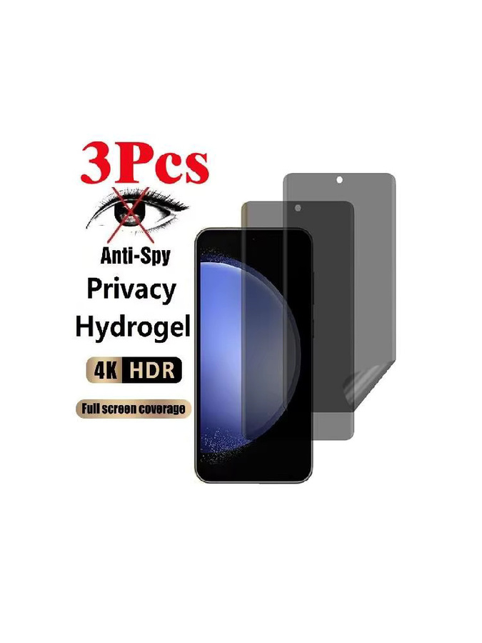 3er-Pack Anti-Spy Privatsphäre Hydrogel Displayschutzfolie für Realme G85 Neo7X Neo7 Turbo GT 6 Global 7 7T GT7 Pro transparent - Bild 7