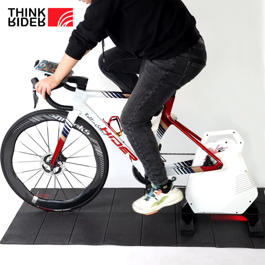 ThinkRider Bike Trainer Handy- und iPad-Ständer, verstellbare Telefonhalterung in Schwarz mit 360 Grad Drehung - Bild 4