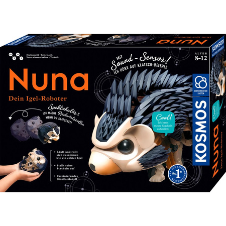 KOSMOS Nuna Igel-Roboter Experimentierkasten für Kinder ab 8 Jahren
