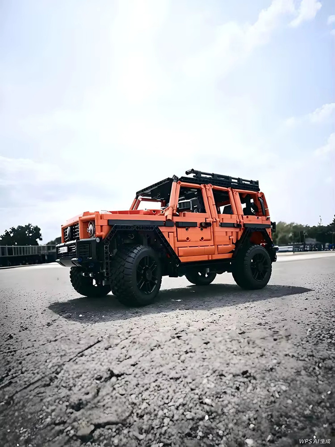Potdemiel G500 Neues Geländewagen-Modell, Bausteine, 2891 Teile - Bild 7