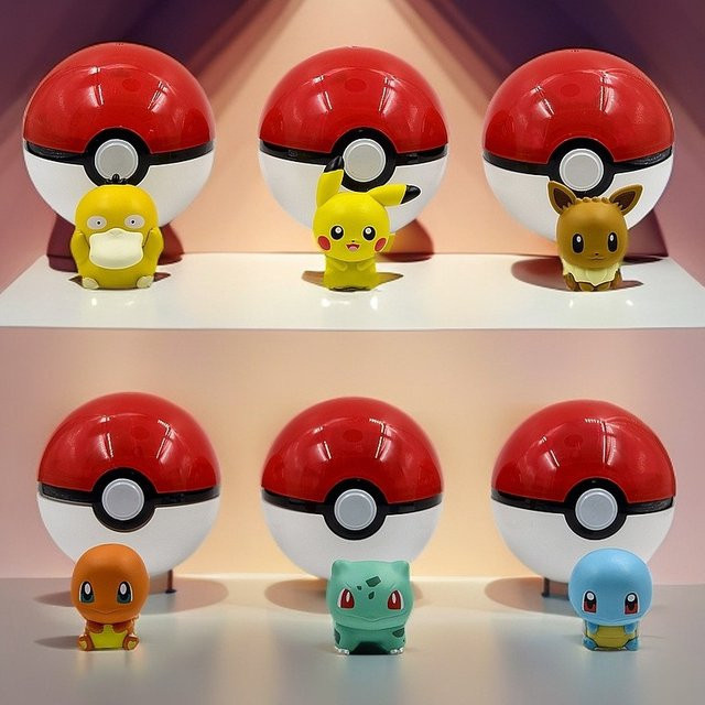 Pokémon Minifiguren mit Pokeball, Einzelfigur, Fantasy - Bild 1