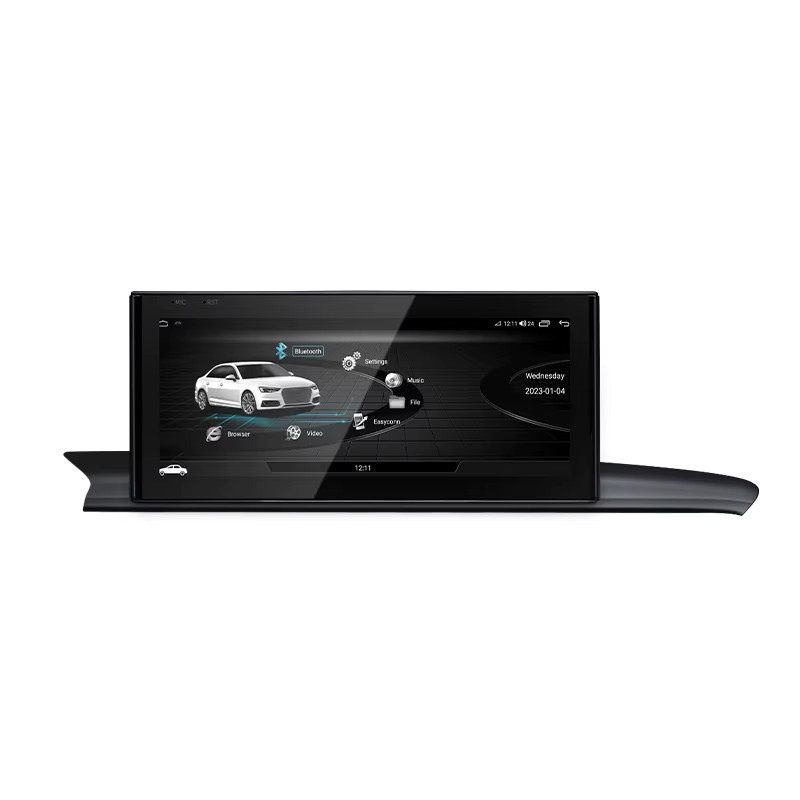 STWEI Android 14 Multimedia-Navigationssystem mit 12,3 Zoll Display für Audi A6 A7 C7 S6 S7 (2012-2018) inklusive Wireless CarPlay, GPS und Rückfahrkamera, Schwarz - Bild 6