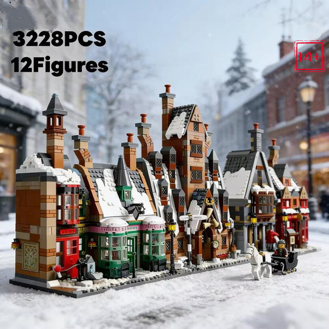 LEGO Harry Potter Hogsmeade, Baustein-Set, 3.228 Teile, ab 14 Jahren - Bild 1