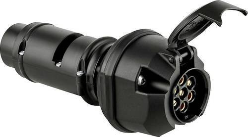 SecoRüt Adapter Steckdose 7polig in Schwarz - Bild 1