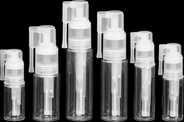 Leere Glitzer-Sprühflasche aus Kunststoff für DIY-Scrapbooking und Pulver zum Sprühen, transparent, 14 ml bis 60 ml - Bild 1