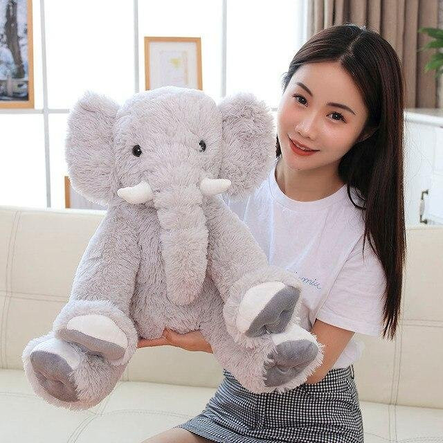 Binchi Keji Travel Elefant, Plüschtier, Grau, ab 12 Jahren - Bild 1