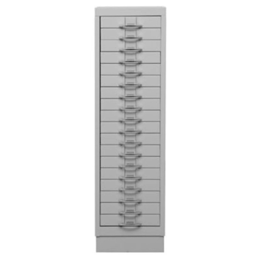 PROREGAL Schubladenschrank Swan mit 18 Schubladen in Grau, H x B x T: 105 x 30 x 40 cm - Bild 2