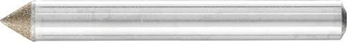 PFERD CBN-Schleifstift Spitzkegel B64 fein mit 6 mm Schaftdurchmesser zum Anfasen, Entgraten und Senken in Silber - Bild 1