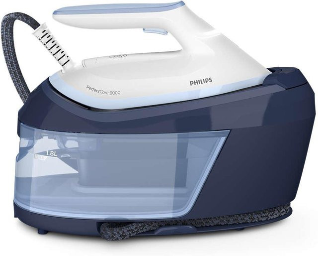Philips Perfect Care Dampfbügelstation PSG6026/20 in Blau/Weiß - Bild 1
