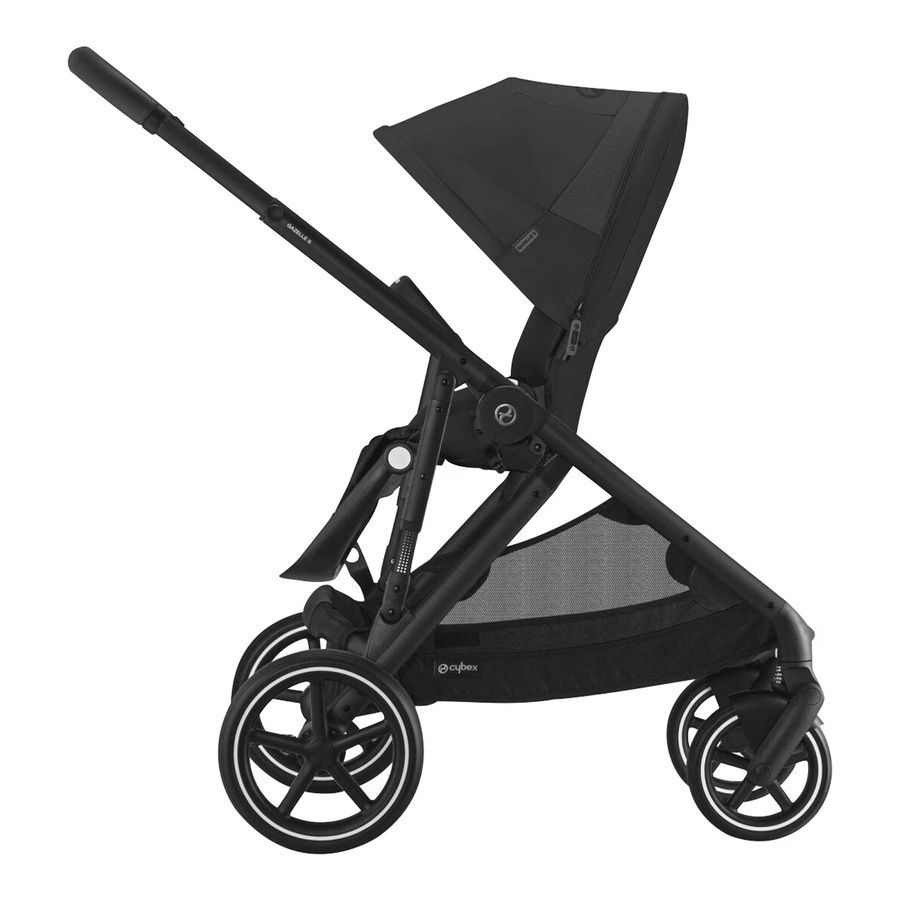 Cybex Gold Gazelle S Zwillings- und Geschwisterwagen in Schwarz - Bild 2