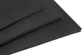 Klinger Gummi-Platte SBR ohne Einlage, Farbe: Schwarz, Dicke: 5 mm, B: 140 cm, L: 1000 cm - Bild 1