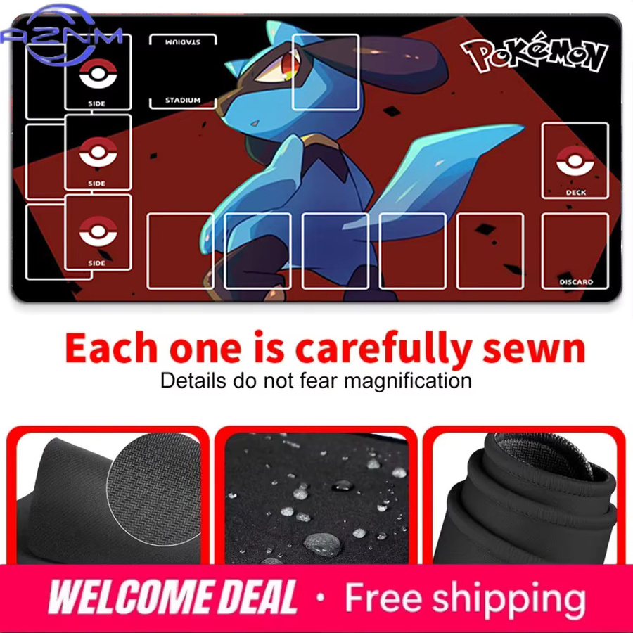 Potdemiel Riolu Pokémon Spielmatte, Zubehör, Bunt / Mehrfarbig - Bild 4