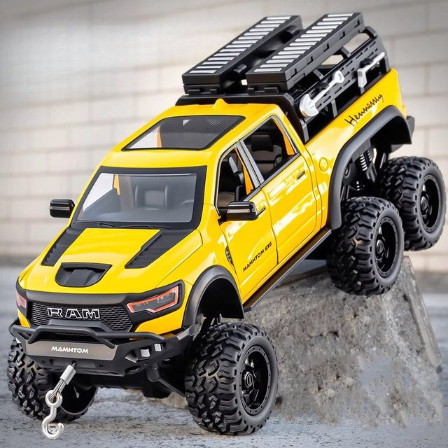 MAKEDA Mammoth LC80 Geländewagen, Modellspielzeug, 1:24, mit Licht und Sound - Bild 1