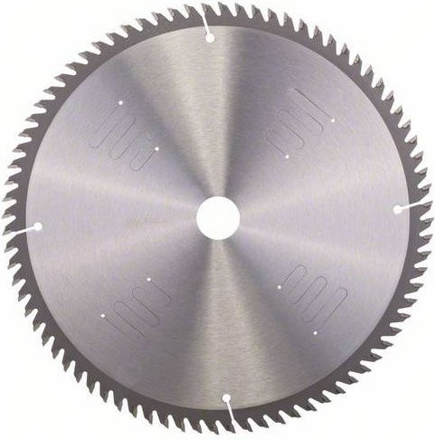 Bosch Optiline Wood Hartmetall Kreissägeblatt für Kapp- und Gehrungssägen, Durchmesser: 305 mm, Bohrung: 30 mm, Dicke: 3,2 mm, 80 Zähne - Bild 1