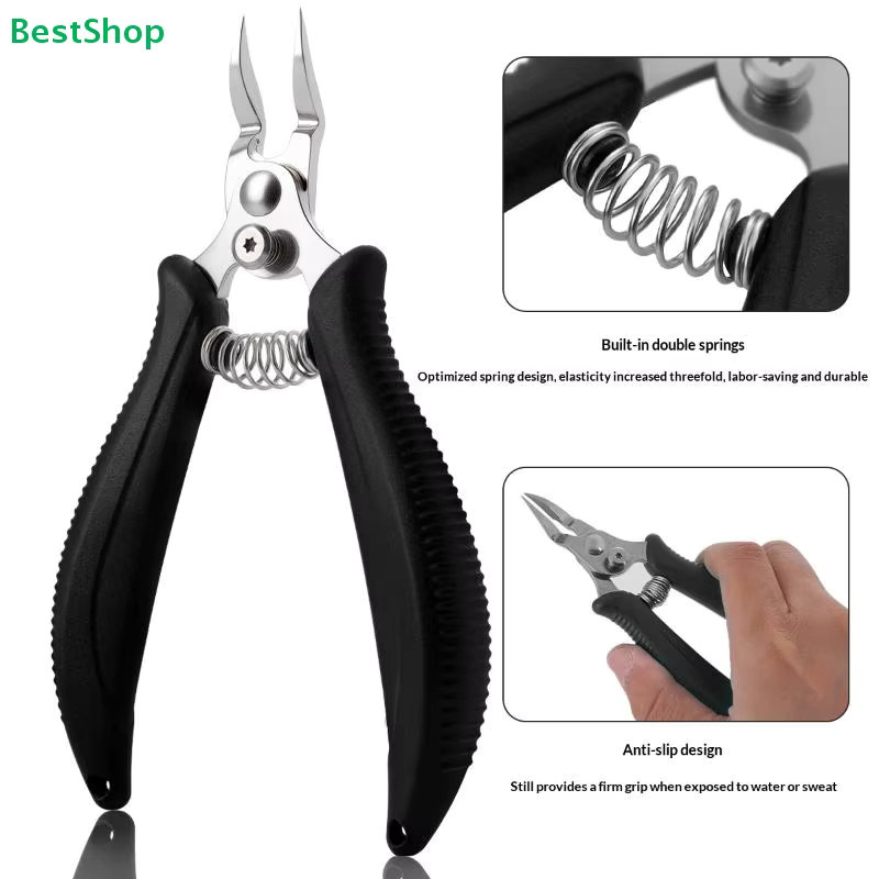 HNKMP Ingrown Toenail Clippers, Podologie-Zange aus Edelstahl, Unisex - Bild 2