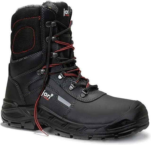 Elten Sicherheitsschnürstiefel Jo ROBUST High ESD S3 aus Rindleder in Schwarz Größe 38 - Bild 1