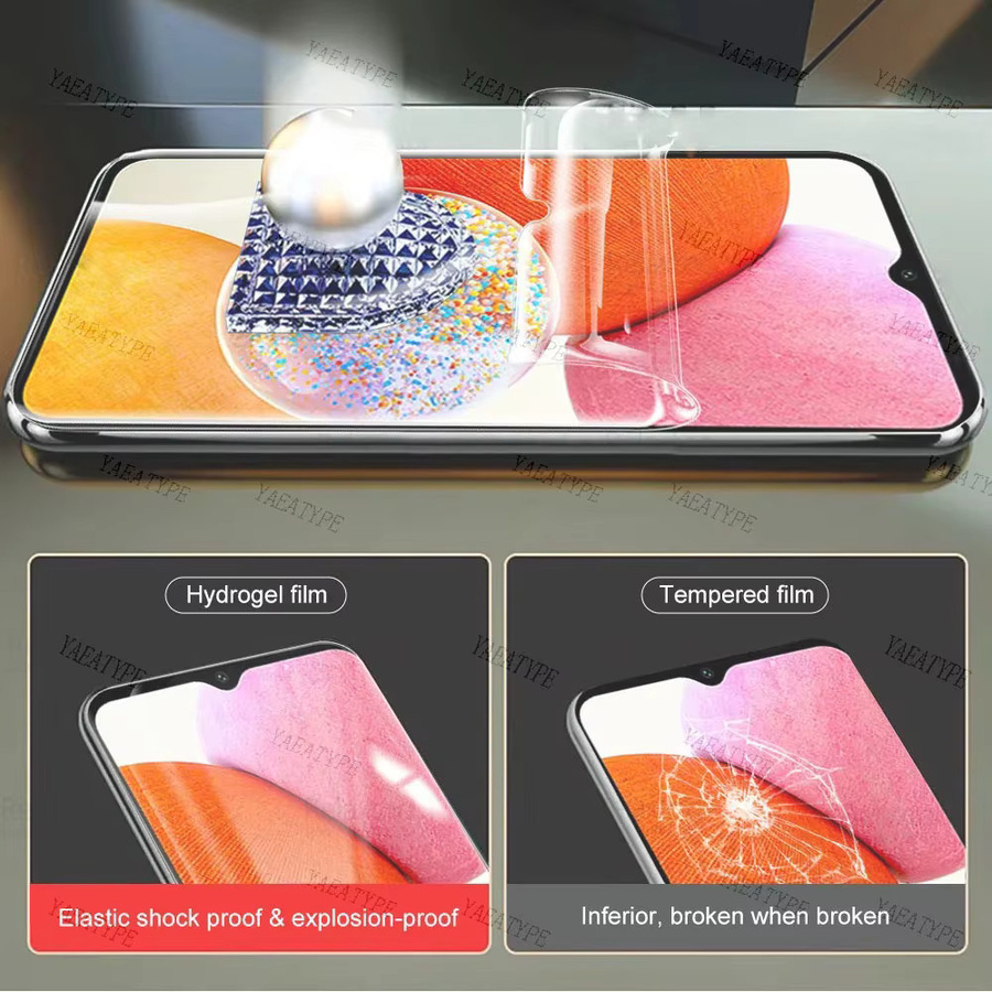 3er-Pack Hydrogel Displayfolie für Samsung Galaxy S24 S23 S22 S21 S20 Plus Ultra FE sowie Galaxy A53 A52S A51 A50 A21S Note 20 10 9 in Transparent - Bild 2