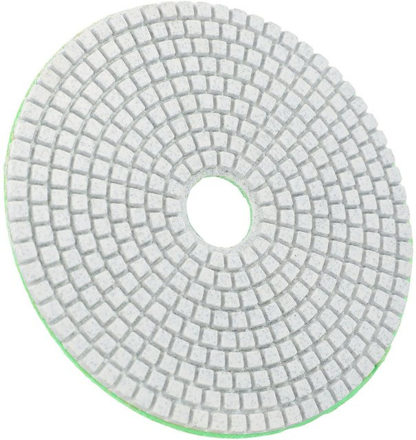 VIBRATITE Harz-Bodenpolierpads für Beton, Granit, Marmor und Kalkstein, Durchmesser: 15 cm - Bild 1