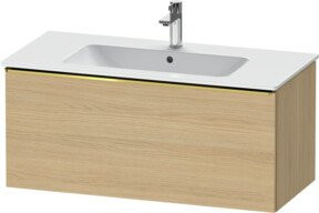 Duravit Waschtischunterschrank D-Neo wandhängend in Beige, B: 101 cm, T: 46,2 cm, H: 44 cm - Bild 1