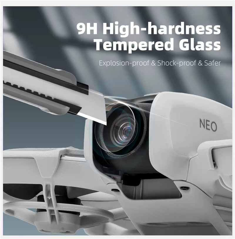 DJI Neo HD Glass Displayschutzfolie und Objektivschutzfolie in Transparent - Bild 5