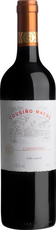 Cousiño-Macul Carménère Rotwein, 2023, Maipo Valley, trocken, 13,5 %, 0,75 l