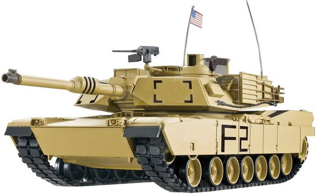 TPFLiving RC-Panzer M1A2 Abrams V7.0 Pro, mit Schussfunktion, Sound und Rauch, Maßstab 1:16 - Bild 1