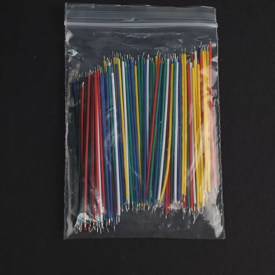 120 Stück Jumper-Kit Set aus verzinktem Draht in 6 Farben für PCB-Testleitungen und DIY-Elektronik, 24 AWG und 26 AWG - Bild 3