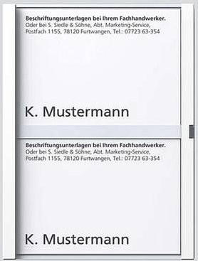 Siedle Montagezubehör für Türsprechanlagen in Weiß - Bild 1
