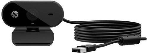 HP 320 Full HD Webcam mit Mikrofon und USB-A Anschluss in Schwarz - Bild 1