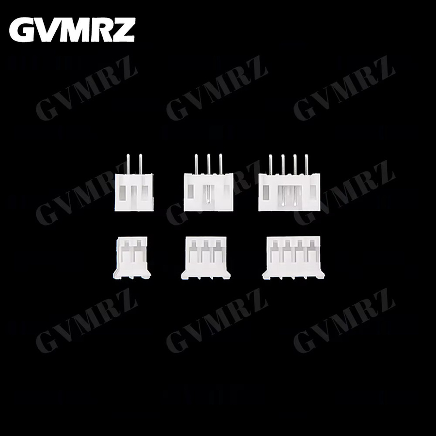 180er Set JST PH 2.0 Steckverbinder Kit mit männlichen und weiblichen Steckdosen in Weiß, gerade Pins, Pitch 2,0mm, 2P 3P 4P - Bild 3
