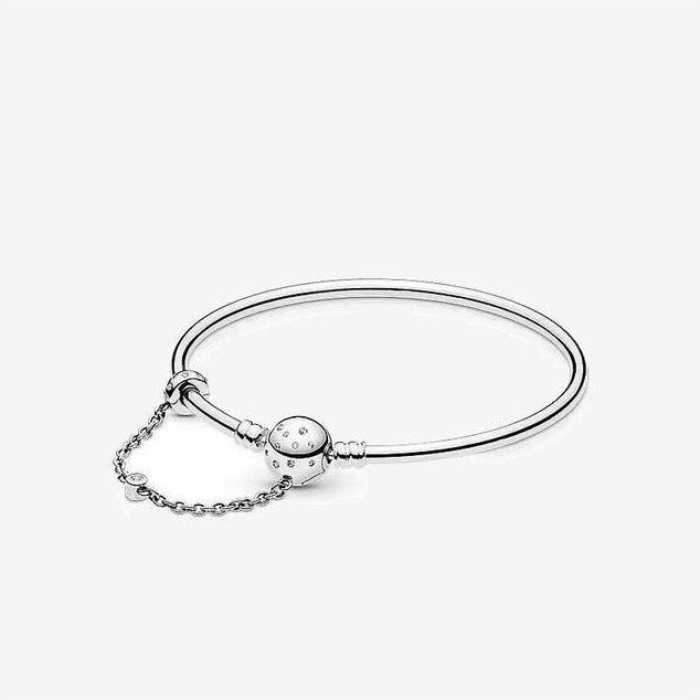 Wucifang Jewelry Armband 925 Silber, Zirkonia, Damen, 17cm - Bild 1