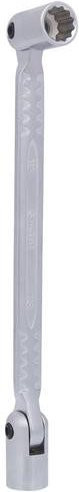KS Tools Doppel-Gelenkschlüssel Kombination aus Chrome Vanadium in Silber, 12 x 13 mm - Bild 1