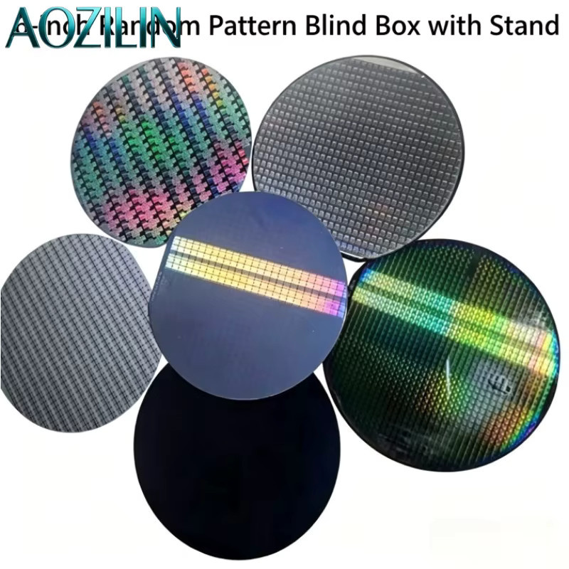 AOZILIN Silizium-Wafer Halbleiterchip als IC CPU Substrat für Display, Forschung und Lehre, Multicolor - Bild 2